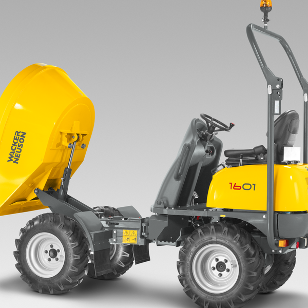 Wacker Neuson Raddumper 1601 mit Frontkippmulde 1.500kg Zuladung