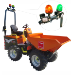 BELLE LESCHA BDX 1000 TH | Raddumper mit Hochkippmulde 1000 kg Zuladung – Bild 2