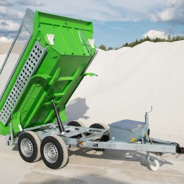 Muldy® 3500 Cargo PLUS | PKW - Kipp-Anhänger für Schüttgut und Geräte (Elektro-Hydraulisch)