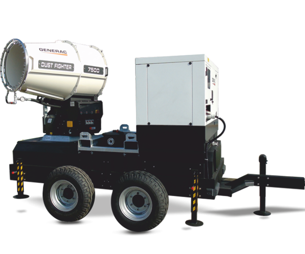 GENERAC Dust Fighter DF 7500 MPT dieselbetriebenes Staubbindesystem