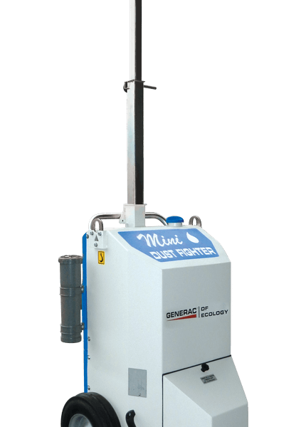 GENERAC Dust Fighter DF Mini elektrischbetriebenes Staubbindesystem