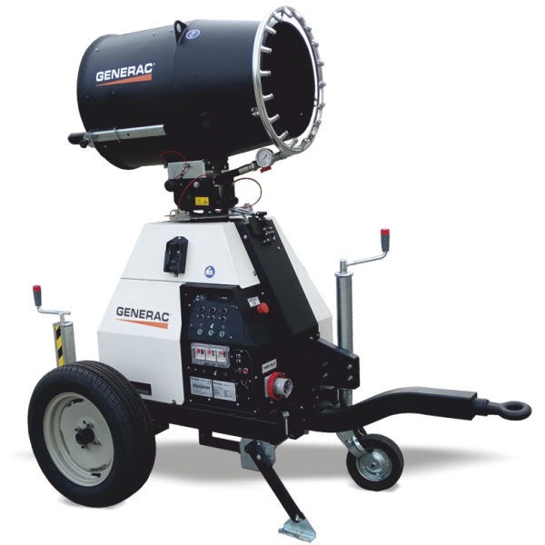 GENERAC Dust Fighter DF 4500 elektrischbetriebenes Staubbindesystem