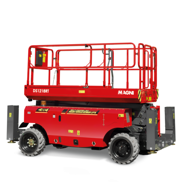 MAGNI DS1218RT Diesel-Scherenarbeitsbühne geländegängig - 12,0 mtr.