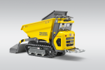 Wacker Neuson DT05 Minidumper mit Frontkippmulde und Selbstladeschaufel 500kg Zuladung – Bild 3