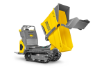 Wacker Neuson DT05e zero emissio Minidumper und Frontkippmulde mit Selbstladeschaufel 500kg Zuladung – Bild 2