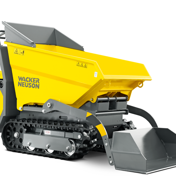 Wacker Neuson DT08 Minidumper mit Frontkippmulde und Selbstladeschaufel 800kg Zuladung