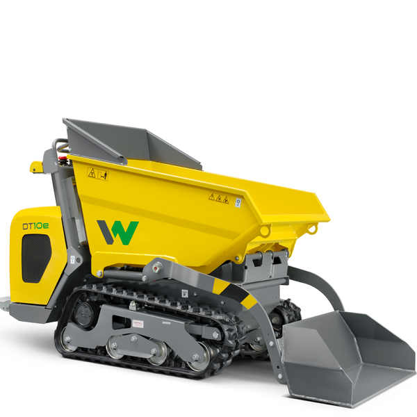 Wacker Neuson DT10e zero emission Minidumper mit Frontkippmulde und Selbstladeschaufel 1.000kg Zul.