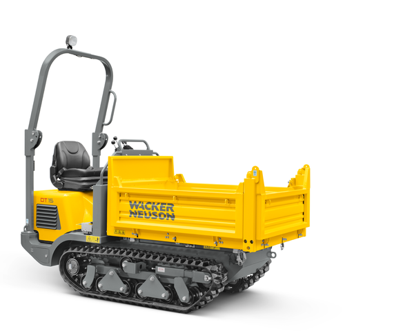 Wacker Neuson DT15 Kettenumper mit 3-Seitenkippmulde 1.500kg Zuladung