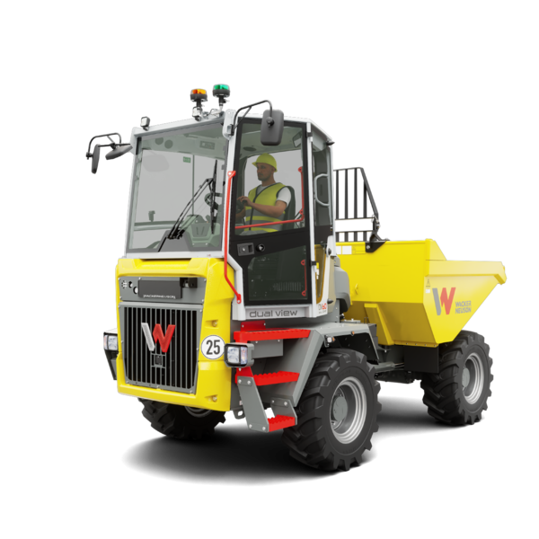 Wacker Neuson Dual View Raddumper DV60-2 mit Frontkippmulde 6.000kg Zuladung