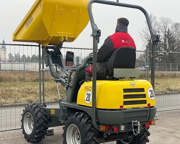 Wacker Neuson Raddumper 1501 mit Hochkippmulde 1.500kg Zuladung