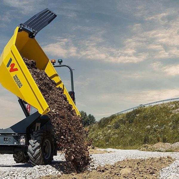Wacker Neuson Raddumper DW40-2 mit Drehkippmulde 4.000kg Zuladung