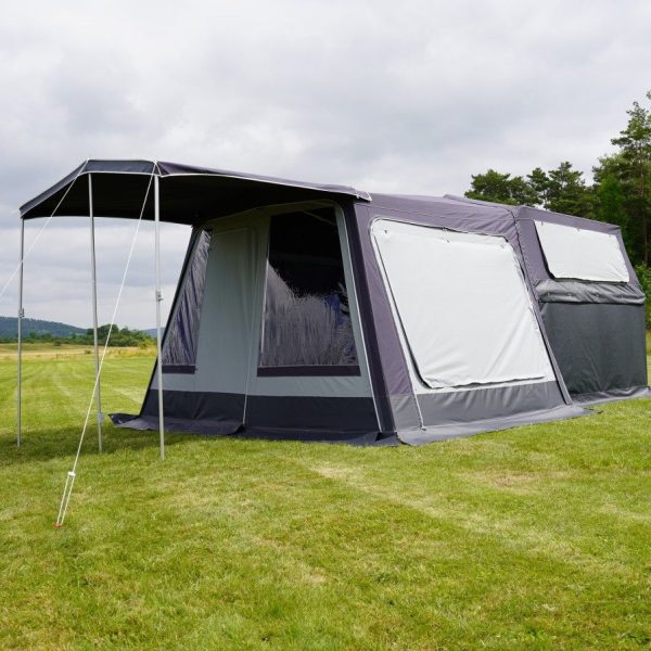 TPV Campinganhänger KT-EB3 Street-Camper 2.0 1300kg Gebremst + Vorzelt und Sonnendach