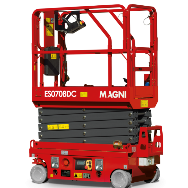 MAGNI ES0708DCBW Elektro-Scherenarbeitsbühne 7,6 mtr. (Big Wheels)