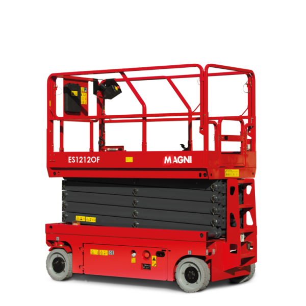 MAGNI ES1212OF Elektro-Scherenarbeitsbühne 12,0 mtr. (ölfrei)