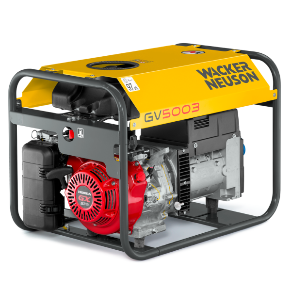 WACKER NEUSON GV 7000A benzinbetriebener Stromerzeuger 230 Volt | 5,5 kVA