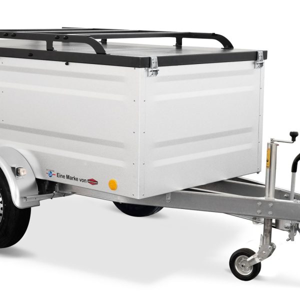TPV Kofferanhänger 1300kg KT-EB3 Geschlossen Gebremst Alu-Zink