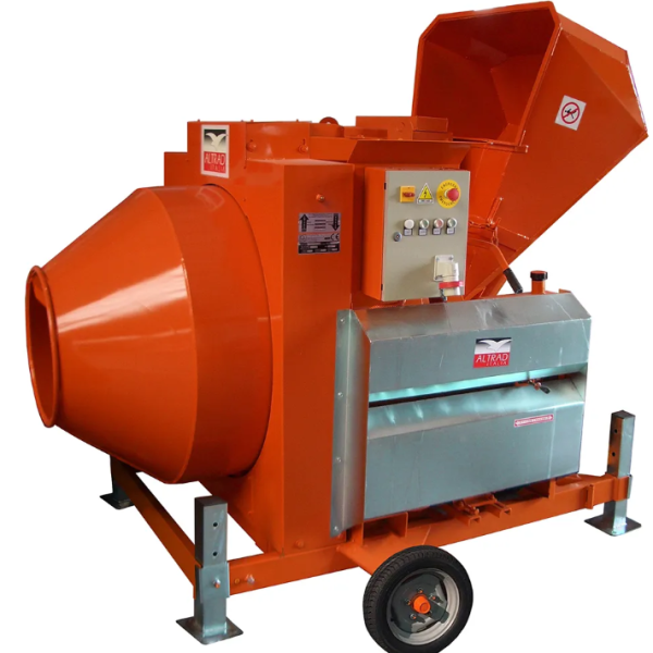 LESCHA LHB 550 - Betonmischer mit Beschicker