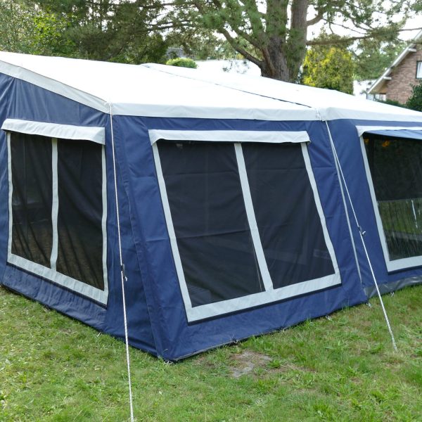 Anhängerzelt XL, inkl. Vorzelt