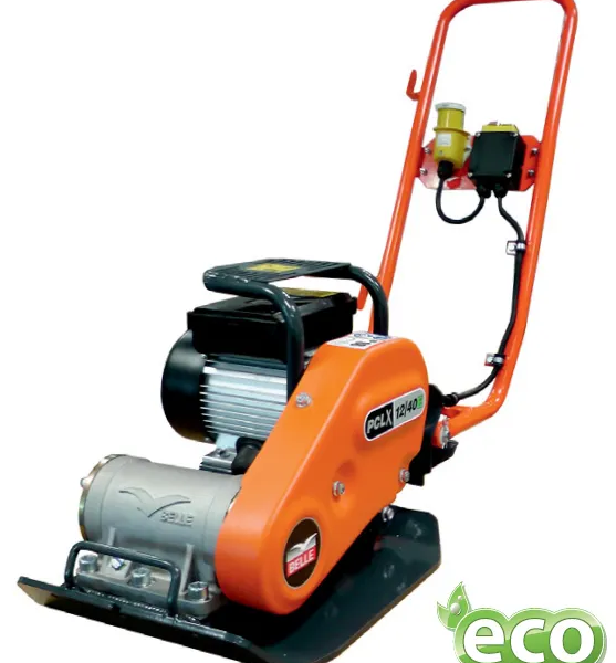 BELLE LESCHA PCLX 12/40E 230 Volt - elektrische Rüttelplatte vorlaufend mit 50 kg
