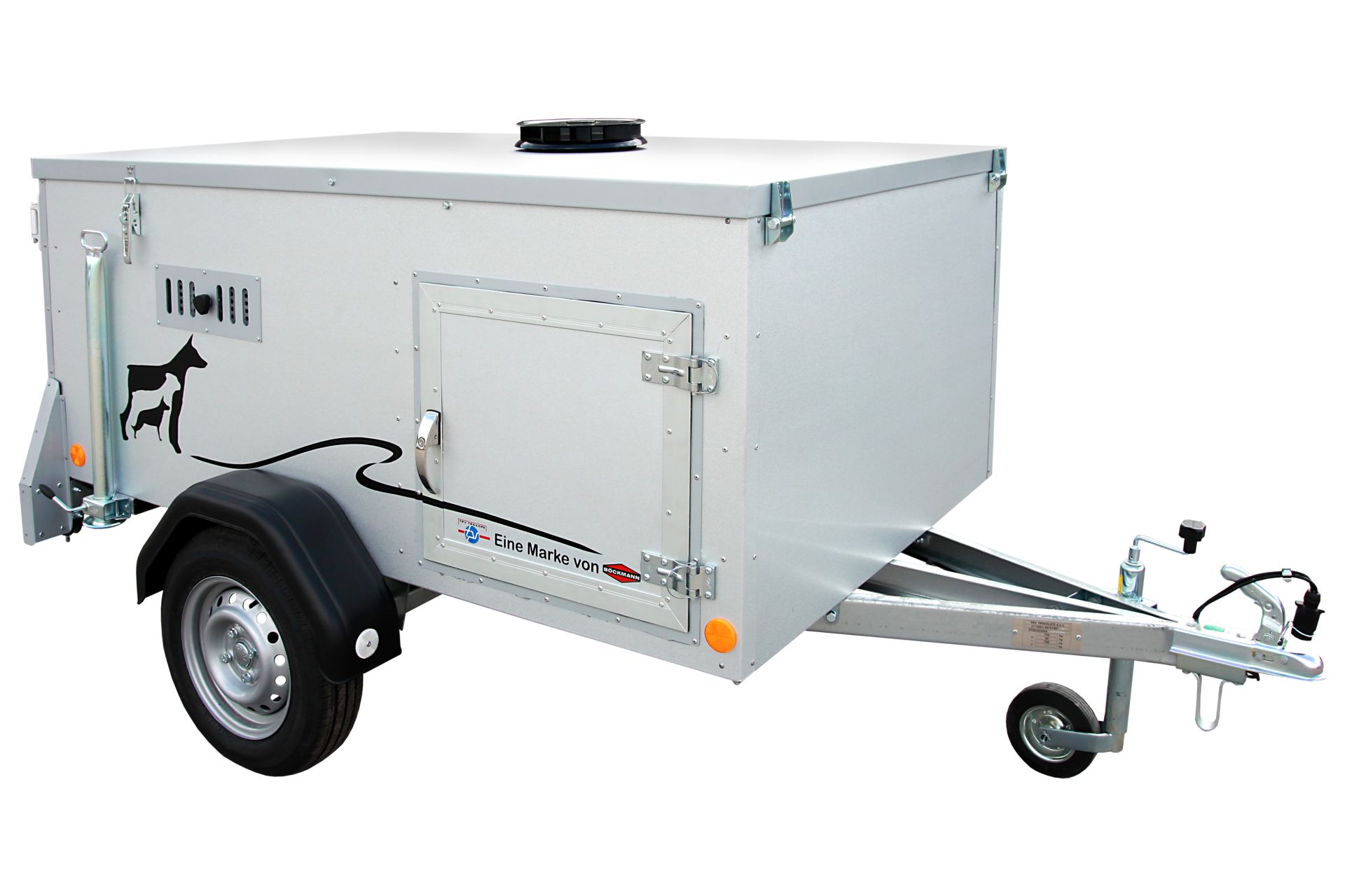 PP1 TPV Hundeanhänger HT-EU2/3 Dog3 Plus Ungebremst 750kg – Bild 1
