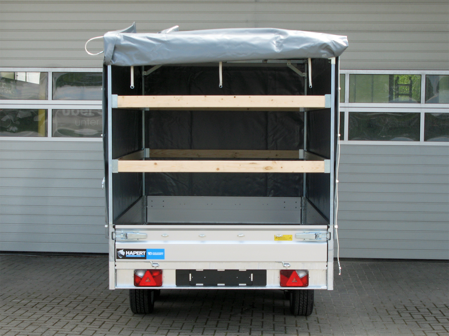 Hapert Azure H-2 - 2000 - 3050 x 1800 Niedriges Fahrwerk – Hochplane 1800 mm – Bild 2