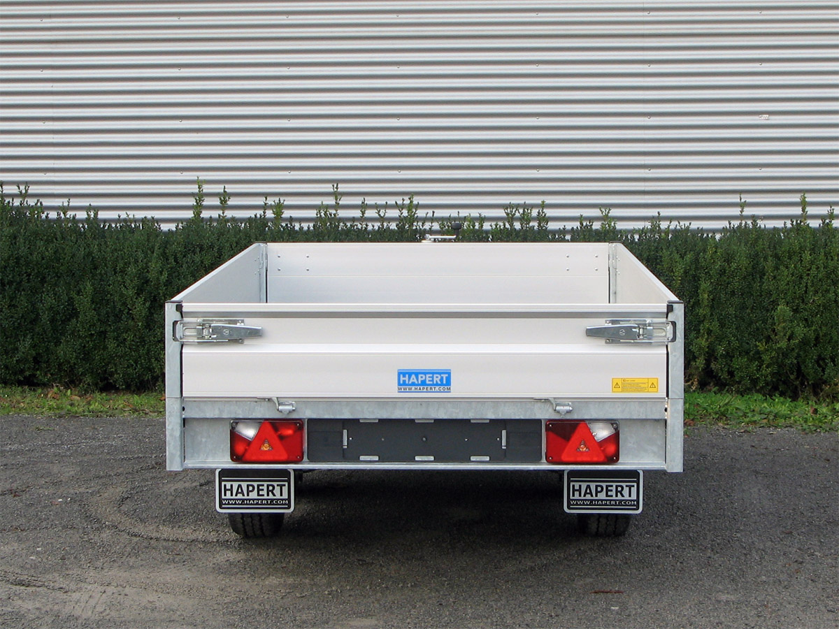 Hapert Azure H-2 - 3500 - 4050 x 1800 Parabelfederung inkl. Stoßdämpfer – Bild 4