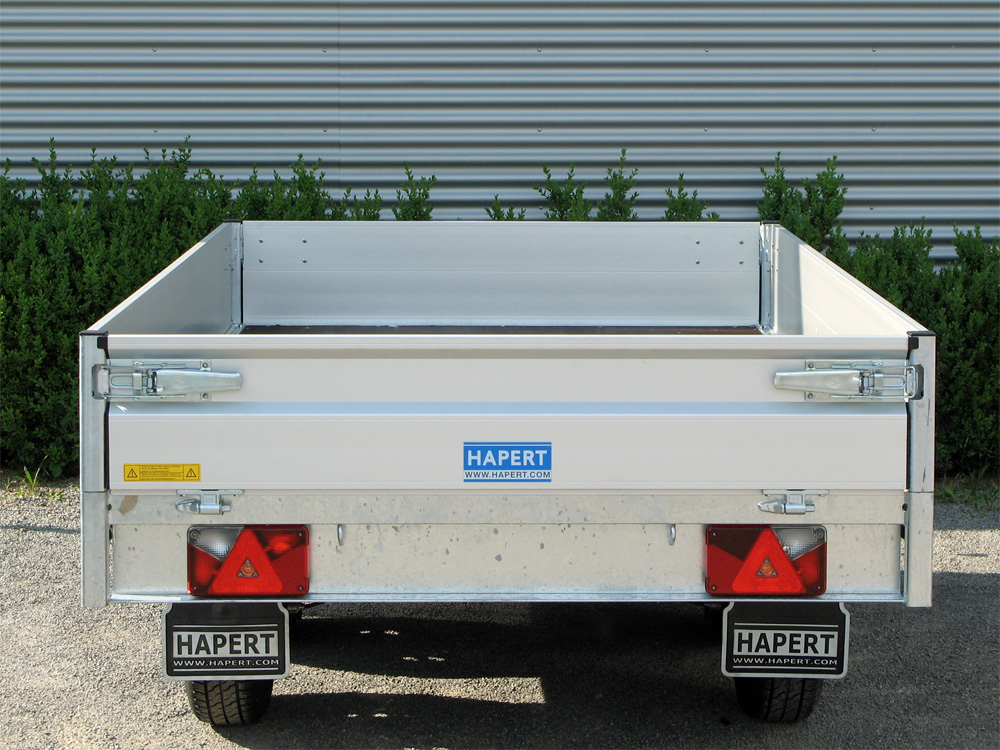 Hapert Azure H-2 - 3500 - 4050 x 1800 Parabelfederung inkl. Stoßdämpfer – Bild 6