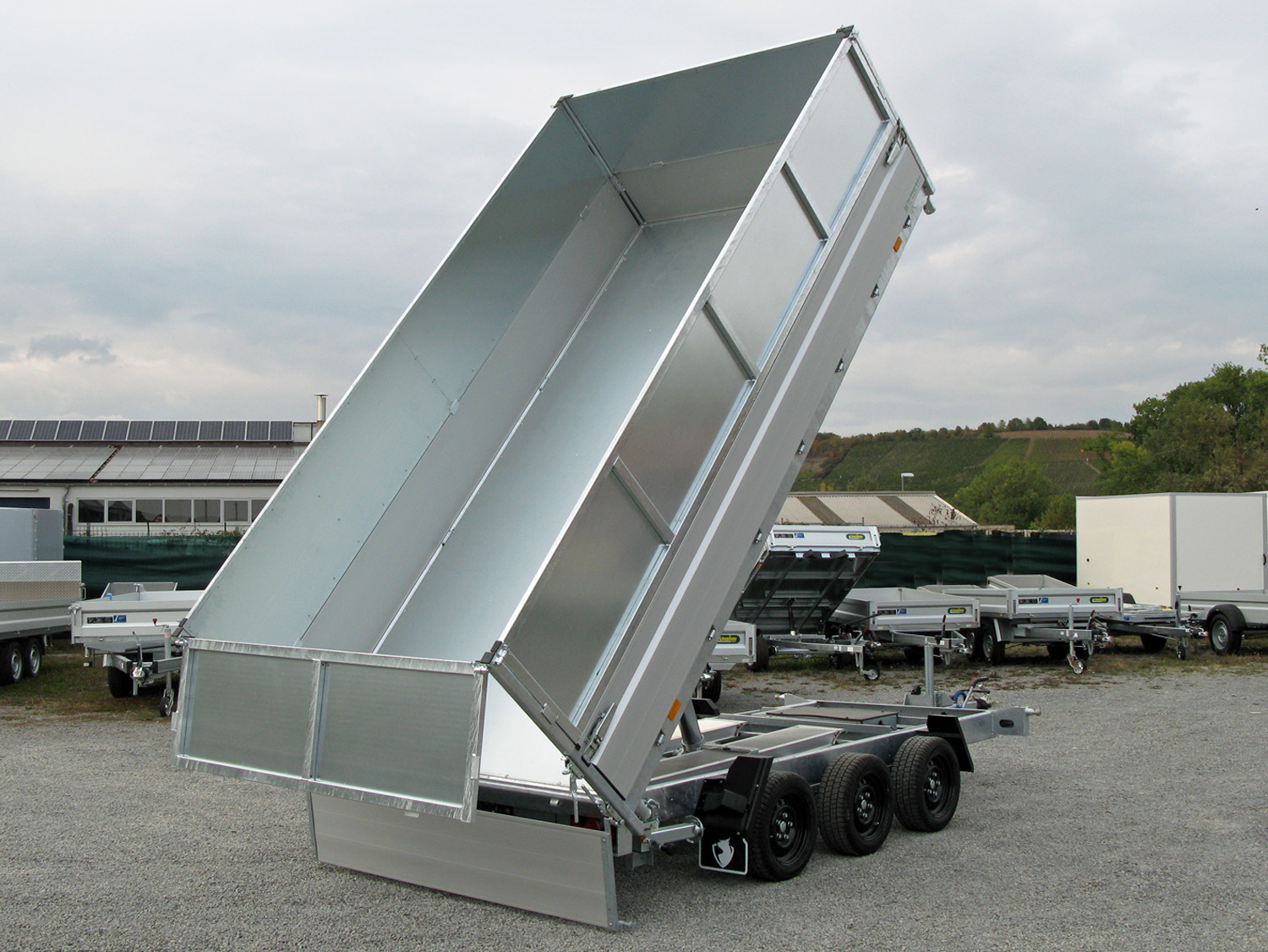 Hapert Cobalt HM-3 - 3500 3 Achs Multi Ferro Stahlblechaufsatz 600 mm, 400 mm Alu BW – Bild 6