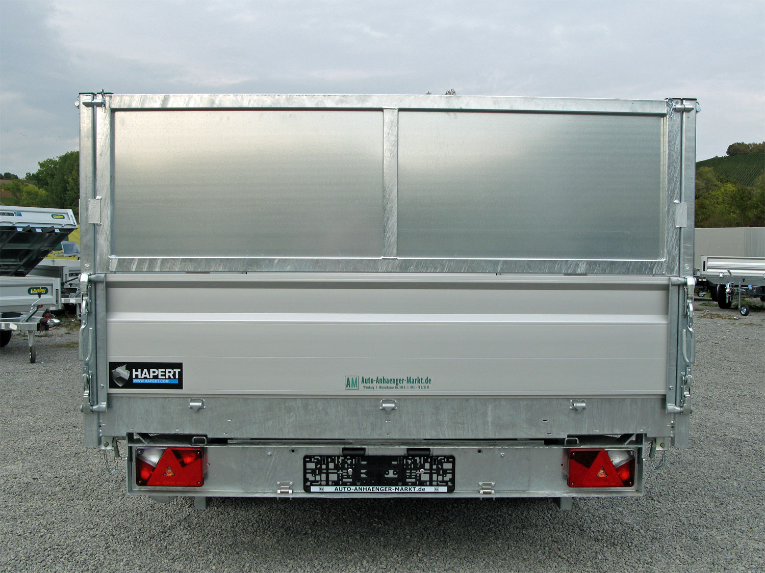 Hapert Cobalt HM-3 - 3500 3 Achs Multi Ferro Stahlblechaufsatz 600 mm, 400 mm Alu BW – Bild 7