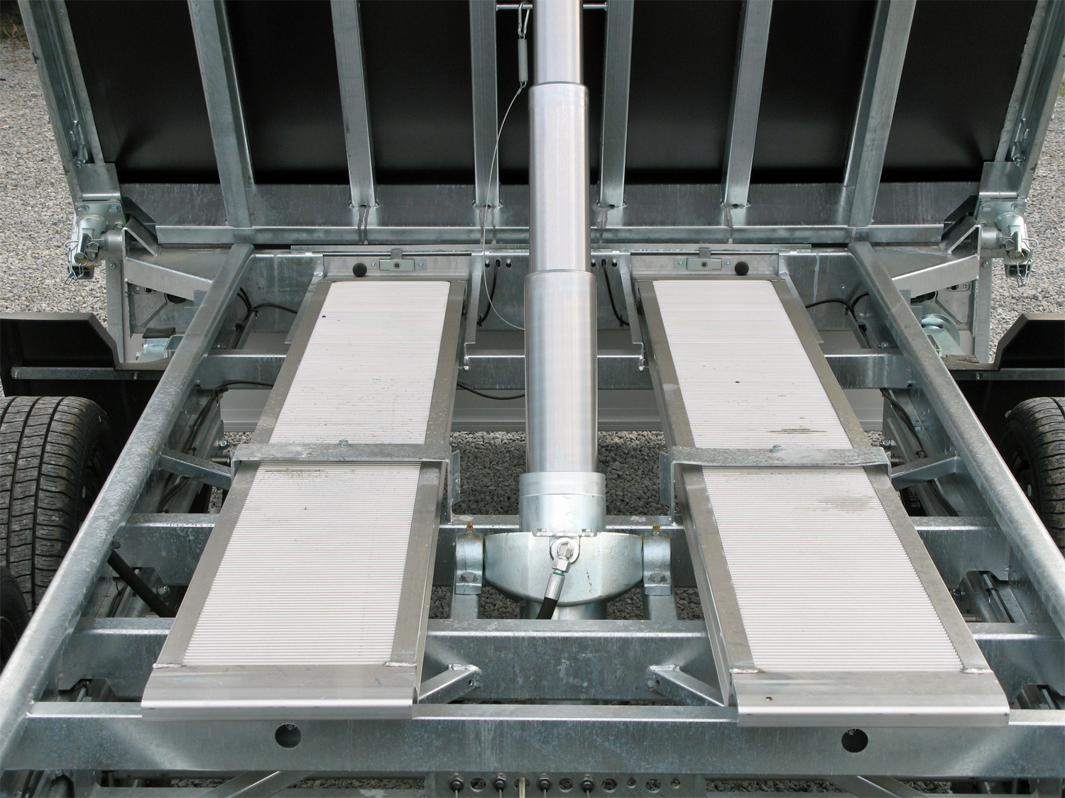 Hapert Cobalt HM-3 - 3500 3 Achs Multi Ferro Stahlblechaufsatz 600 mm, 400 mm Alu BW – Bild 5