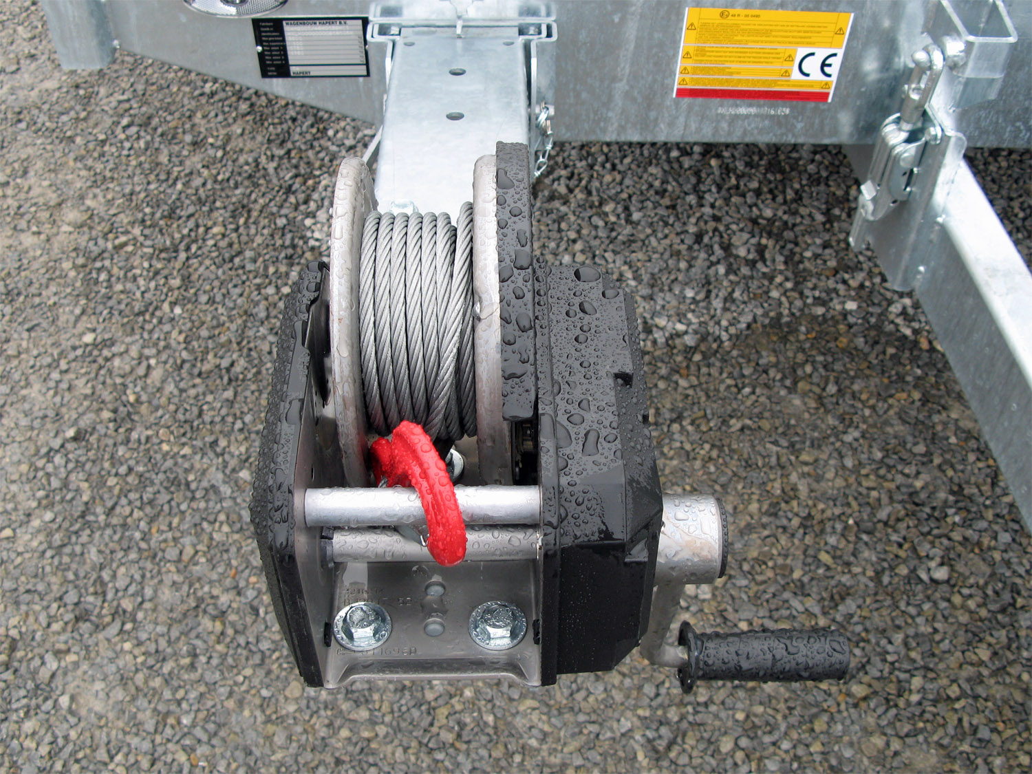 Hapert Indigo HT-2 - 3500 - 5050 x 2210 Kipphydraulik, Parabelfederung, Rampe – Bild 11