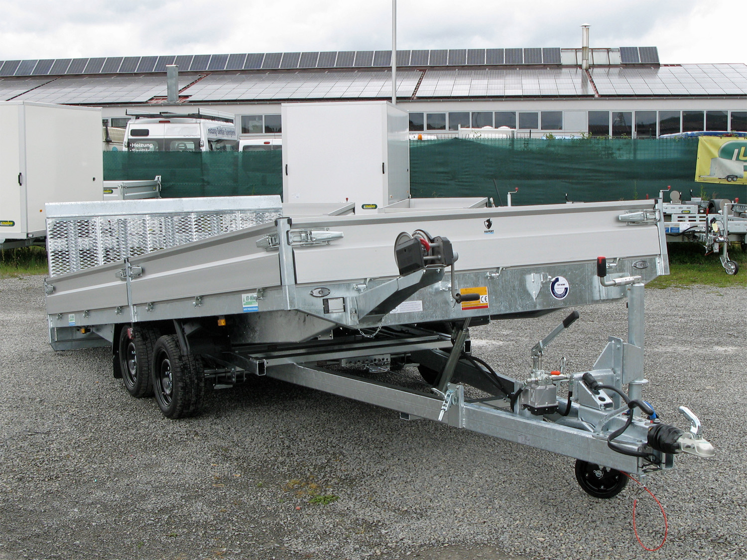 Hapert Indigo HT-2 - 3500 - 5050 x 2210 Kipphydraulik, Parabelfederung, Rampe – Bild 10