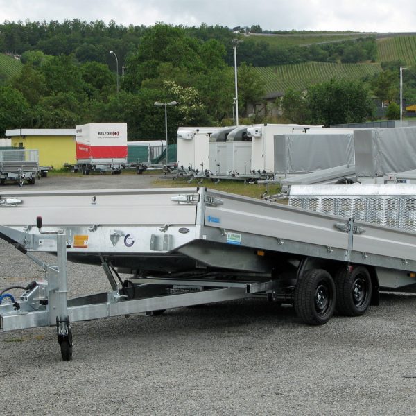 Hapert Indigo HT-2 - 3500 - 5050 x 2210 Kipphydraulik, Parabelfederung, Rampe