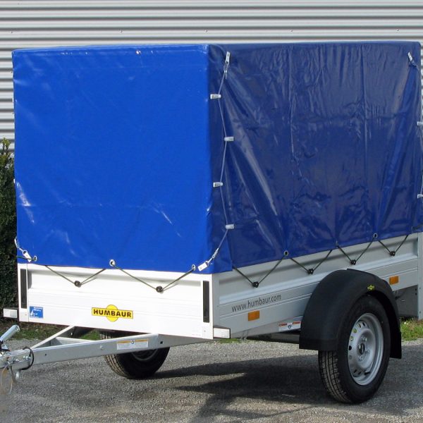 Humbaur HA752111 KV Planenaufbau 1300 mm blau