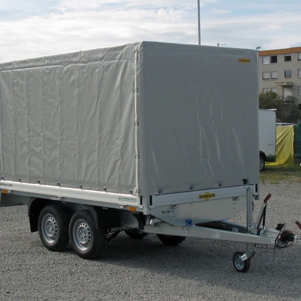 Humbaur HT203116 Planenaufbau LH 1600 mm – Grau