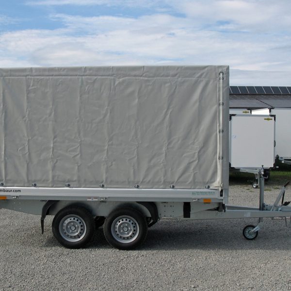 Humbaur HT203116 Planenaufbau LH 1600 mm grau