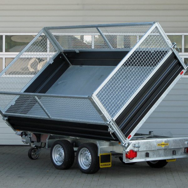 Humbaur HTK 3000.31 STAHL E-Pumpe, Stahlgitteraufsatz 800 mm