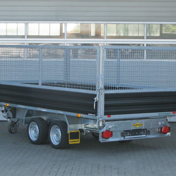 Humbaur HTK 3000.31 STAHL PROFI Stahlgitteraufsatz 600 mm, Auffahrpaket