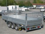 Humbaur HTK 3500.41 ALU Tridem 3 Achser mit Gitteraufsatz 600mm – Bild 9