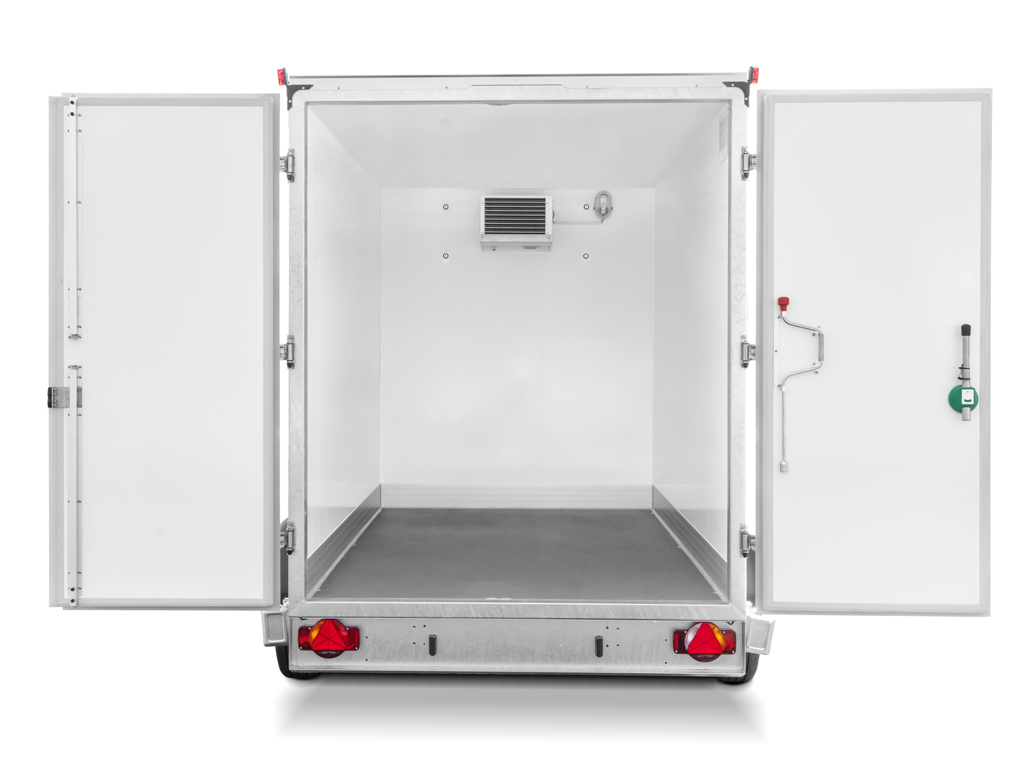 Humbaur HGK 35 42 18 - 21 PF60 Deluxe Tandem-Kühlkoffer mit leistungsstarkem Kühlaggregat – Bild 2