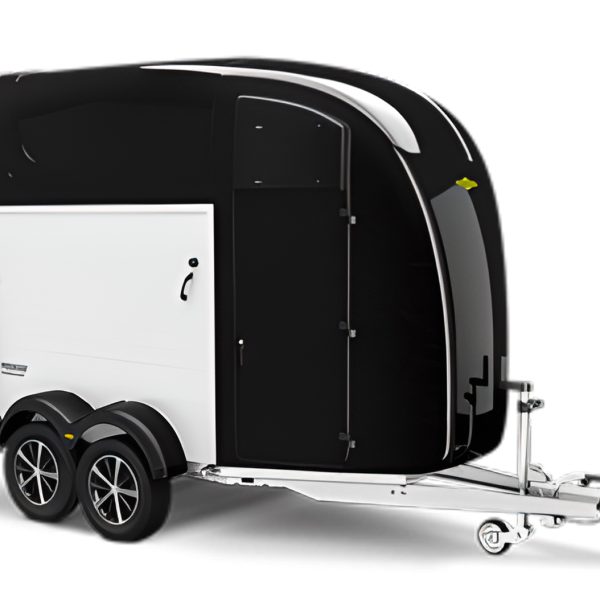Humbaur Pegasus 2400 Luxus-Pferdeanhänger | Aerodynamischer Poly-Aluaufbau