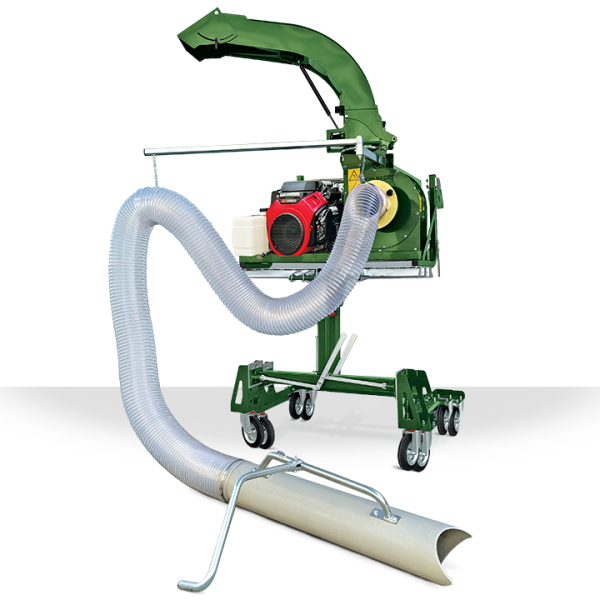 NEGRI Laubsauger T21 / Benzin-Laubsauger mit Bordwandbefestigung und Hubeinrichtung