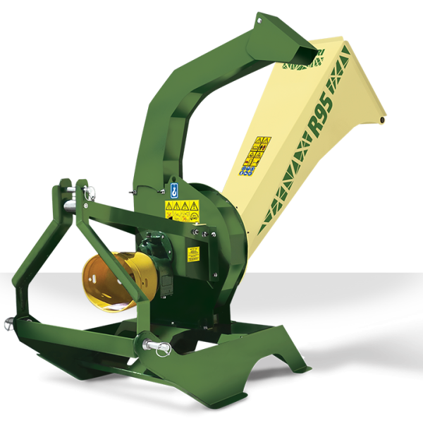 NEGRI Biohäcksler R95T / Häcksler mit Dreipunktaufnahme CAT. 1 für Traktor