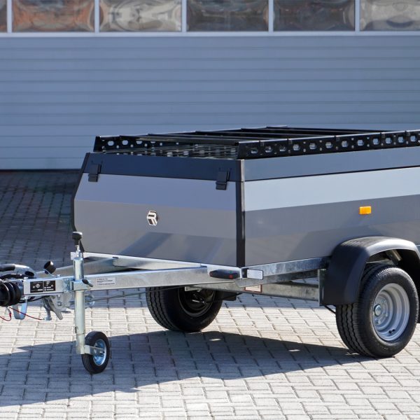 Stema RETRO ADVANCED 750 PLUS Staubgrau mit Deckel inkl. Reling