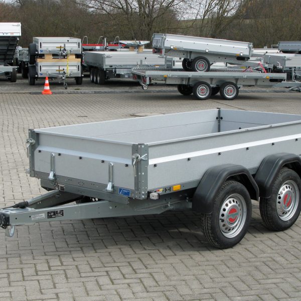 STEMA ST O1 7.5-25-13.2 Kastenanhänger mit abklappbaren Bordwänden