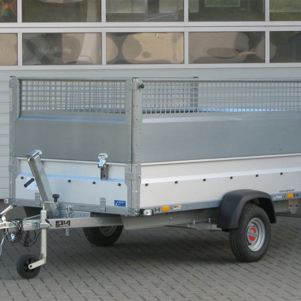 STEMA STP O1 7.5-25-13.1 REX 25 Kippbar mit Auffahrrampe u. Gitteraufsatz