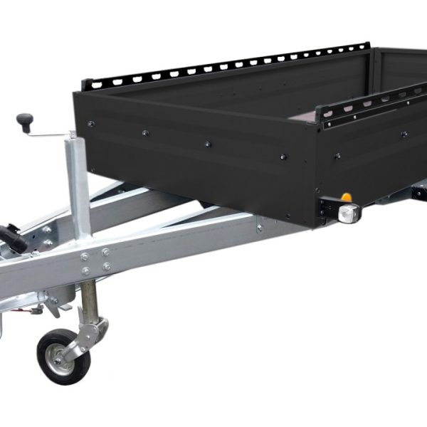 Offroad Auto Anhänger 1000kg schwarz TL-EB2 - Tieflader