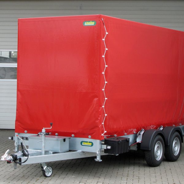 Unsinn UAG 4217-35-14-E-HP Absenkanhänger mit Elektrohydraulik und Planenaufbau