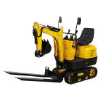 LUMAG MB-600 - Minibagger mit Benzinmotor