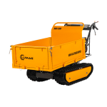 LUMAG MD500 Minidumper mit Frontkipp-Plattform 500 kg Zuladung – Bild 2